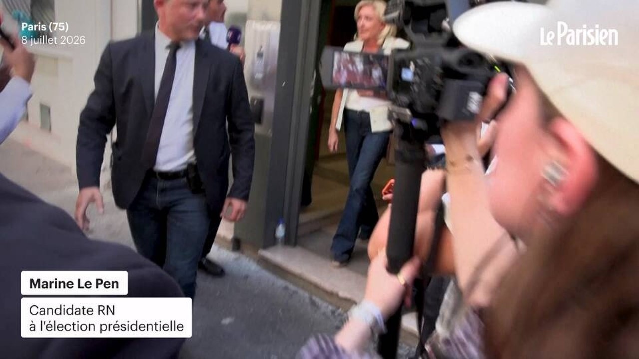 Marine Le Pen prend acte du communiqué de la Cour de cassation