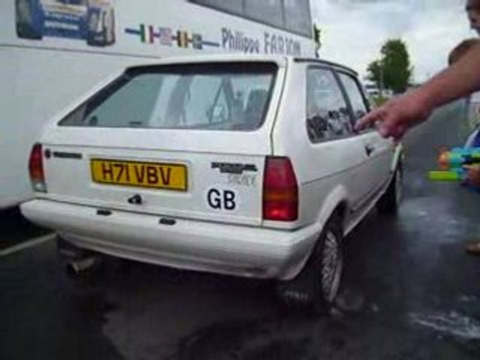 le mans auto 2008 camping anglais polo