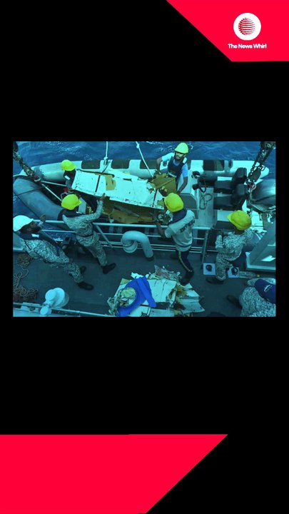 Five crew members missing after plane wreckage