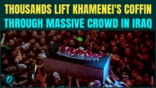 Iraqi Mourners CARRY Khamenei’s Body VIDEO: Sea Of Mourners CARRY Coffin of Slain Leader