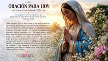 ORACIÓN Jueves  9 de Julio  de 2026