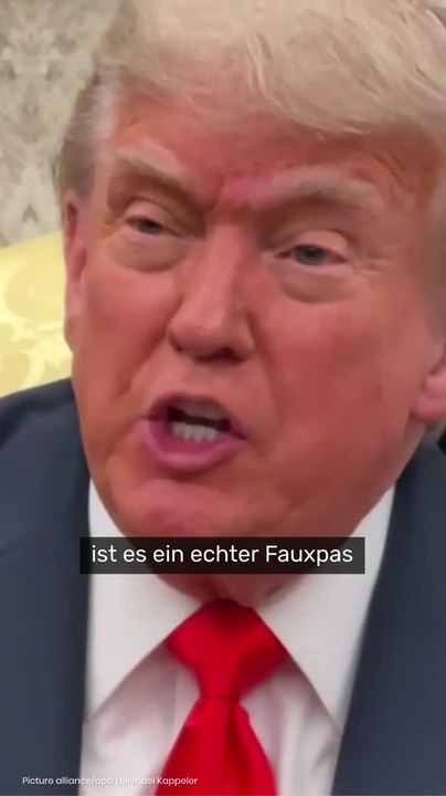 No Glomex Donald Trump: 'Sein Gehirn ist Suppe' - US-Präsident verwechselt Selenskyj mit Putin