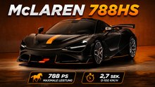 McLaren 788HS: Limitiertes Sondermodell mit Sammlerpotenzial