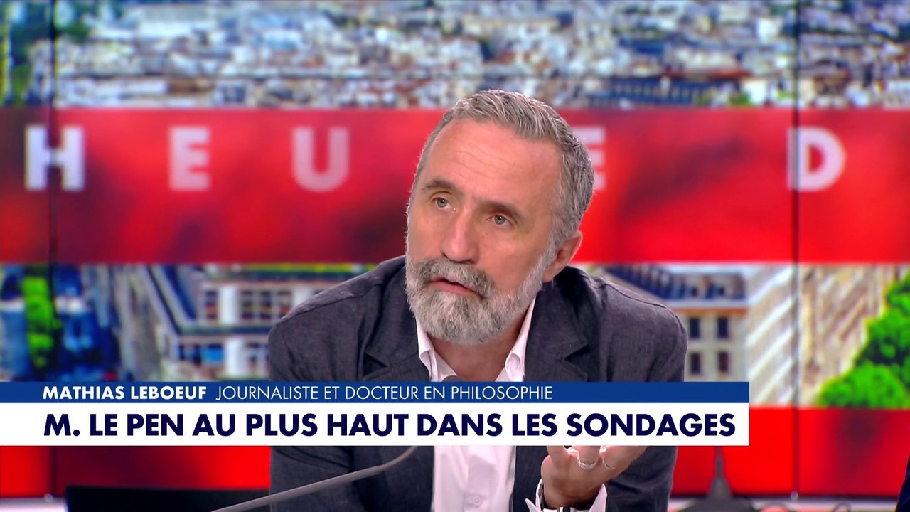 Mathias Leboeuf : «Marine Le Pen a été condamnée et ça ne pèse pas dans les intentions de vote»