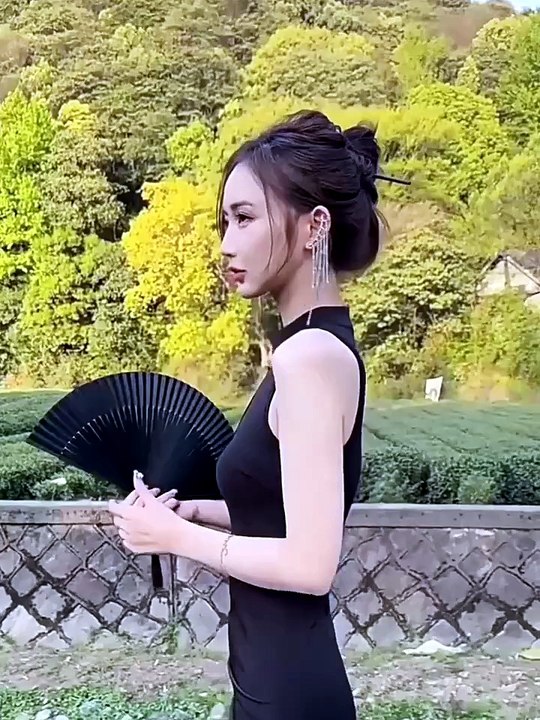 Elegant Chinese Style Qipao Sleeveless Bodycon Maxi Dress