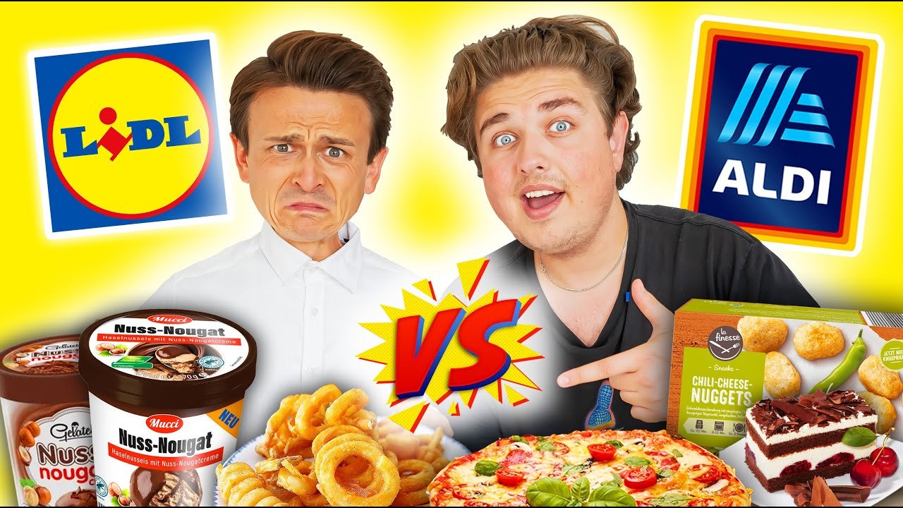 Wir vergleichen TIEFKÜHL-Produkte: LIDL vs. ALDI ❄️🎂 mit Smiley