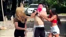 Prank on couples, part 2 #prank #entertainment #funny