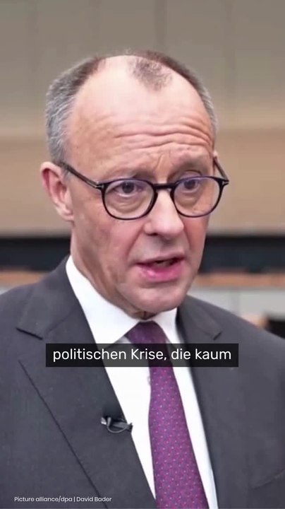 No Glomex Friedrich Merz: Kanzler-Absturz