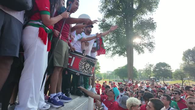 Maroc - Les supporters des Lions de l'Atlas envahissent Boston