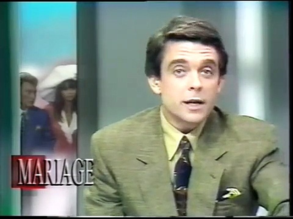 1990 - Johnny Hallyday : mariage avec Adeline Blondieau à Ramatuelle dans le Journal de 13H d'Antenne 2 (9 Juillet)