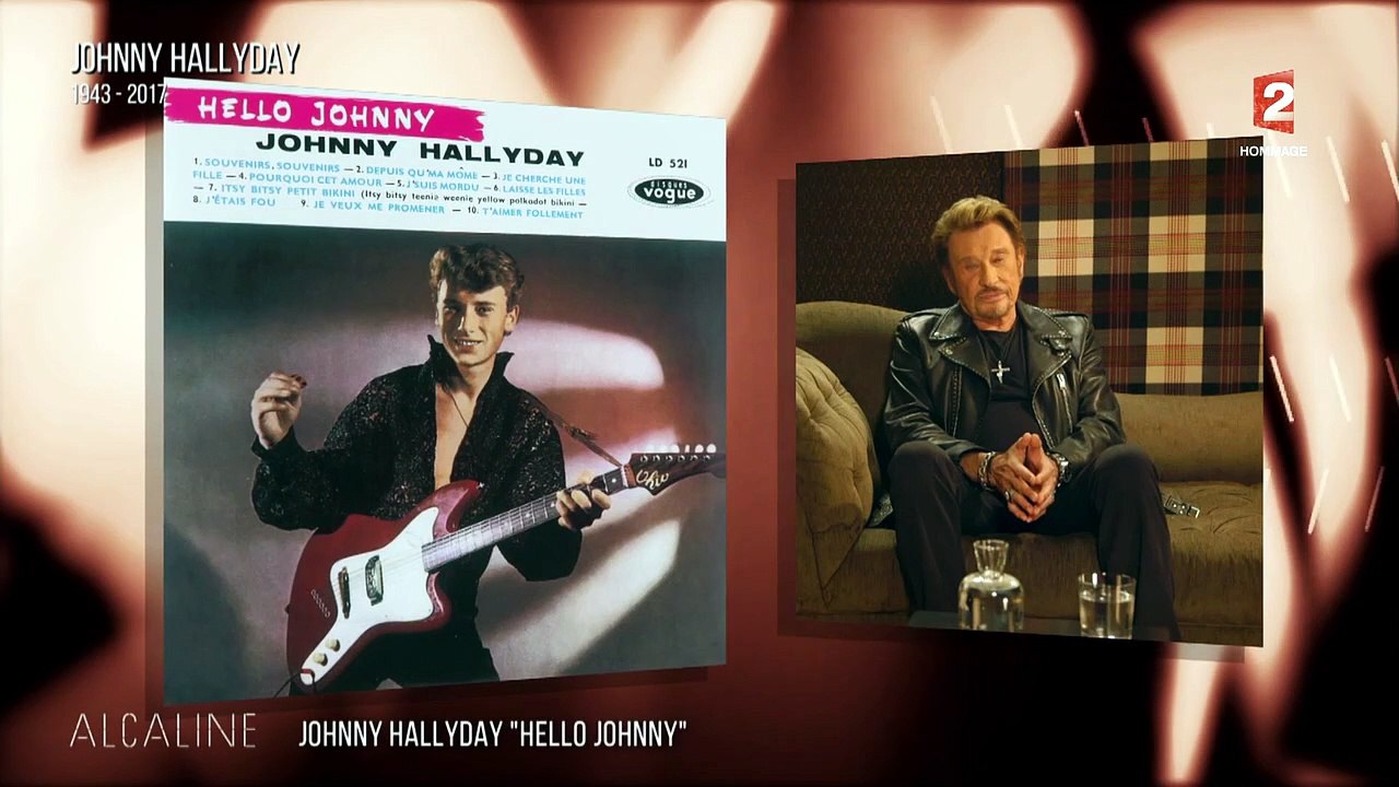 2017 - Johnny Hallyday : hommage dans Alcaline sur France 2 (6 Décembre)