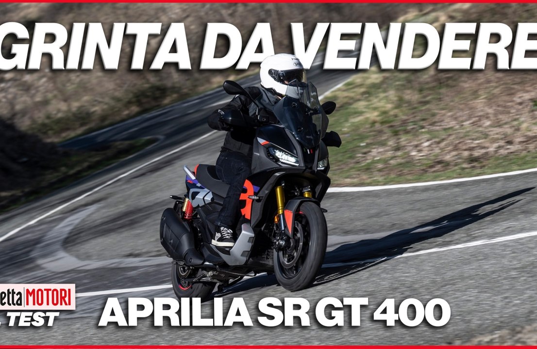 Aprilia SR GT 400, come va e come è fatto lo scooter sportivo