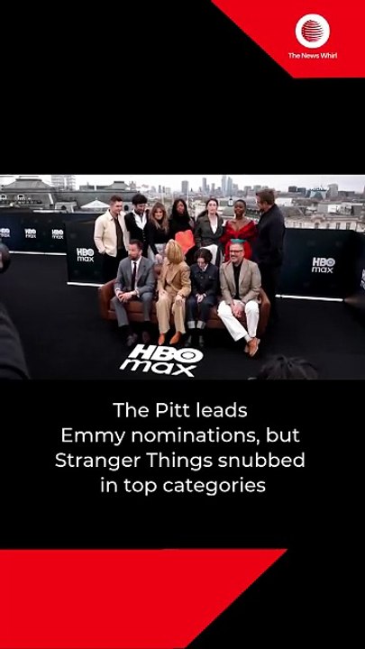 The Pitt leads Emmy nominations, but Stranger Things snubbed