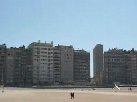Ostende (Belgique) : skyline - skyscrapers