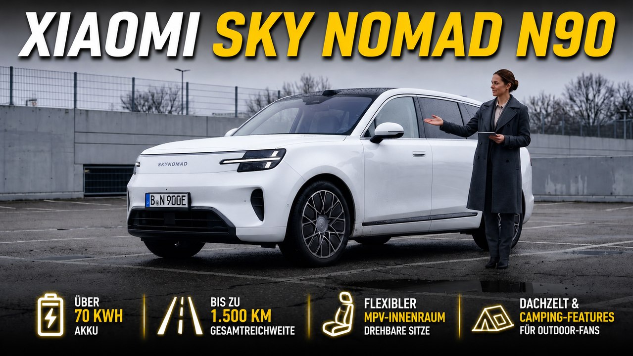 2027 Xiaomi Sky Nomad N90: Erster Blick auf Xiaomis neues Flaggschiff!