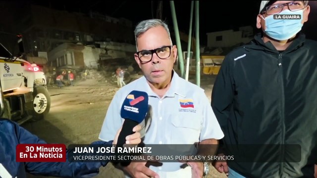 Vicepresidente sectorial de Obras Públicas inspecciona trabajos de restitución de servicios en La Guaira