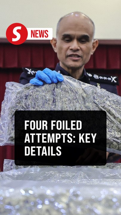 Police foil four drug-smuggling attempts at KLI...
