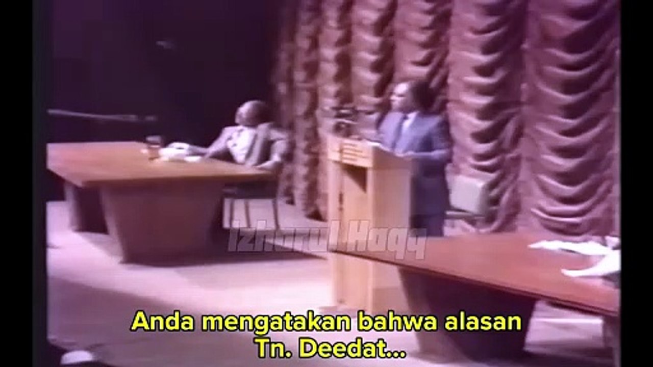 Profesor Kristen ini mengakui bahwa Bibel itu DIPALSUKAN! | Ahmed Deedat VS Prof. Van Rooy