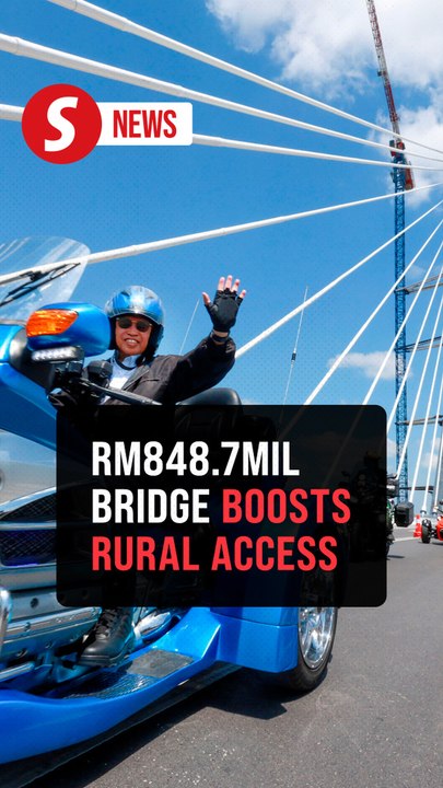 Batang Lupar I Bridge a major milestone in Sarawak's development, says Abang Jo