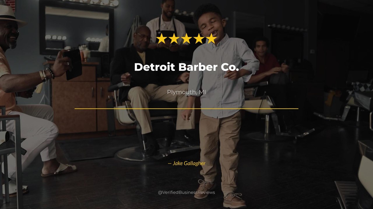 Jake Gallagher reviews Detroit Barber Co. — barbershop Review Plymouth, MI | 5★