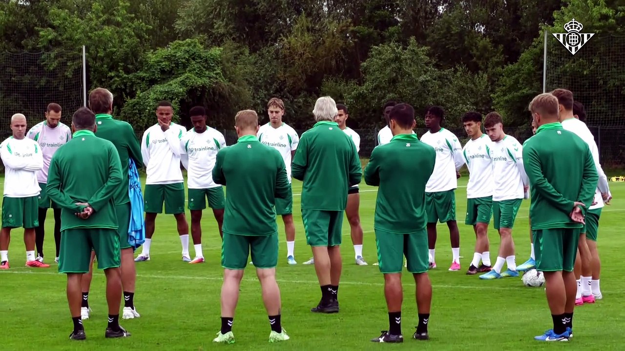Entrenamiento del Real Betis en Alemania