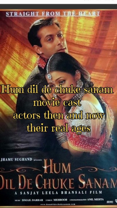 Salman Khan and Aishwarya Rai movie // their real ages //they then and now looks
