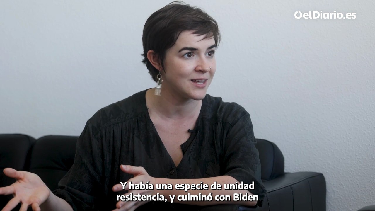 Grace Mauser, copresidenta de DSA en Nueva York: "Biden no hizo suficiente para detener a Trump"