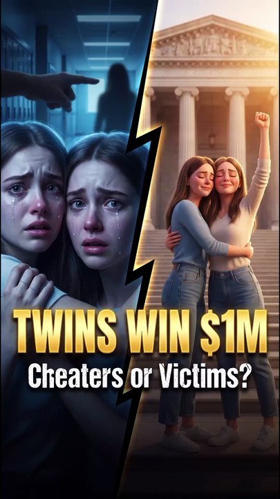 👯‍♀️ Twins Falsely Accused of Cheating Win $1M 💰⚖️