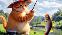Beautiful Cat Cooking Dinner 😍🥰🐱 | Adorable AI Cat Chef | Animal Vised