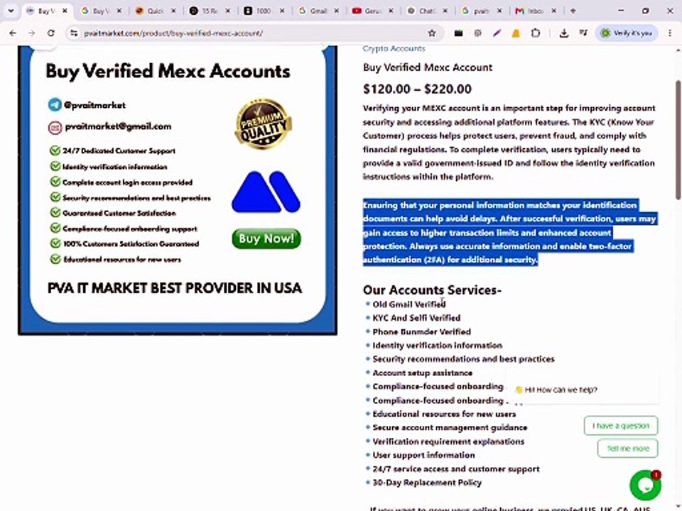 Top 12 Website Buy verified MEXC Accounts In 2026 Online