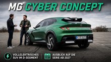 MG Cyber Concept: Visionäres Elektro-SUV mit Charakter
