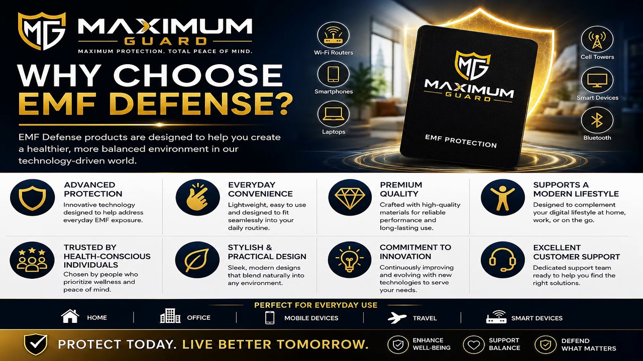 Why Maximum Guard Is a Trusted Choice for EMF Protection Solutions