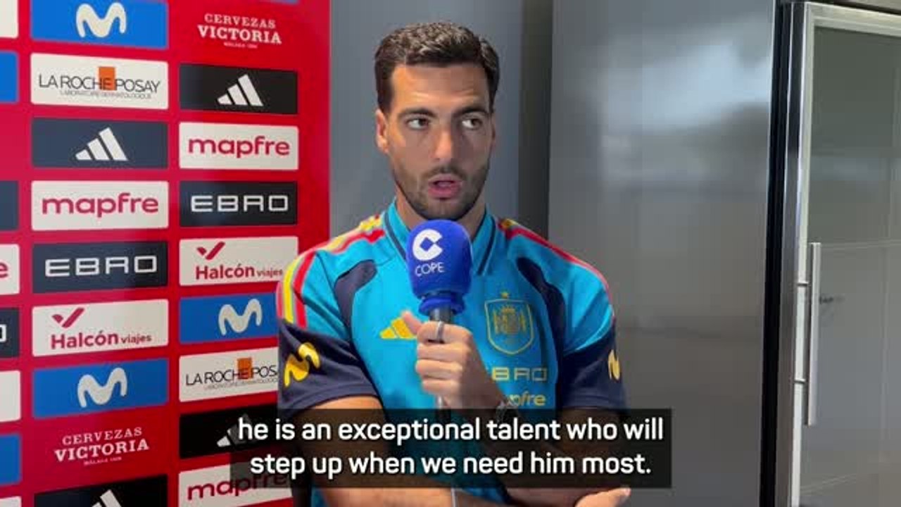 Merino reveals Yamal's secret to staying calm for big games