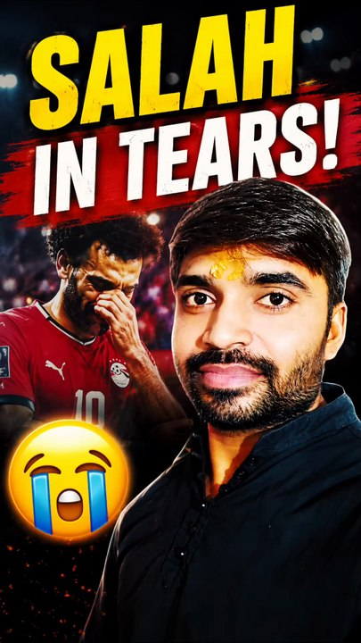 Mohamed Salah BREAKS DOWN in Tears After Egypt's Historic World Cup Moment 😭🇪🇬 #MohamedSalah #FIFAWorldCup