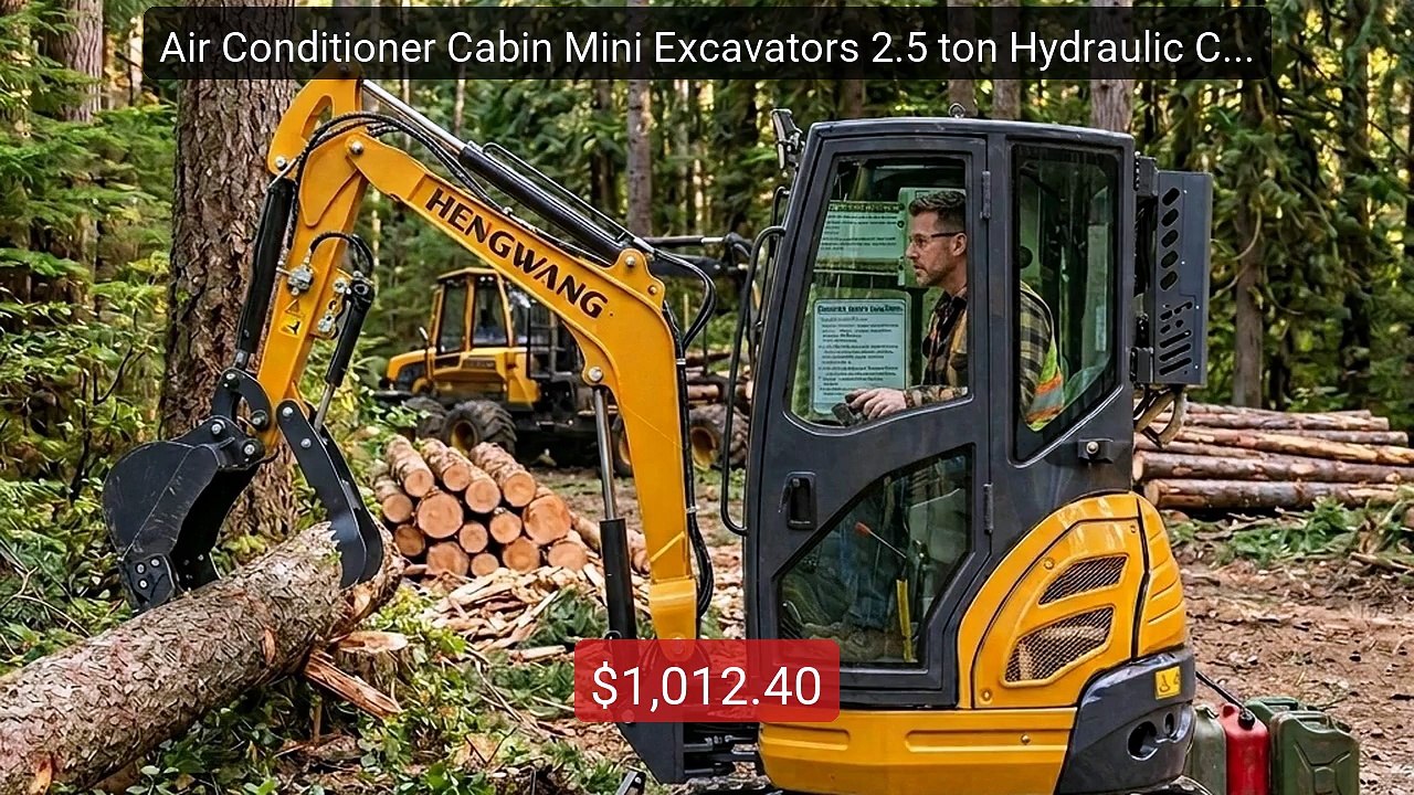 Air Conditioner Cabin Mini Excavators 2.5 ton Hydraulic Crawler Com... -- Top Rated 2026 | Buy Now!