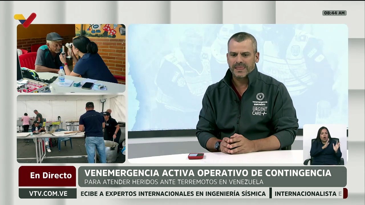 Pdte. de Venemergencias, Andrés González, indica número para servicio de psicología gratuito