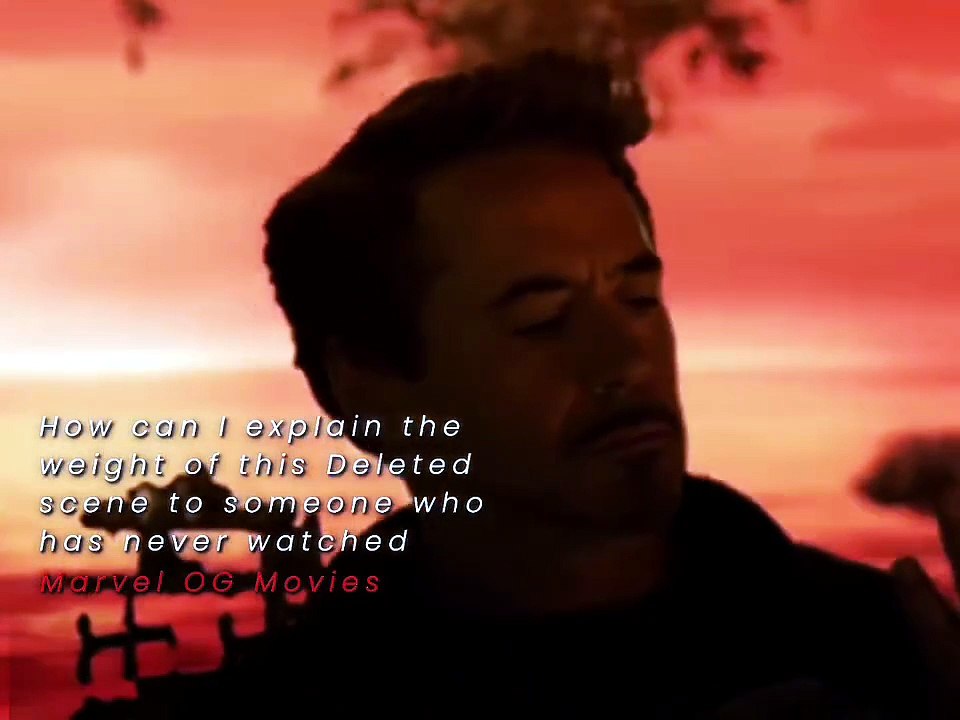 In Avengers- Endgame ❤️_one of the most emotional deleted scenes expands on the bond between
