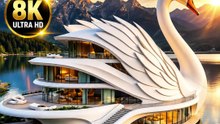 Inside the Construction of the Stunning Swan Hotel | Luxury Lakeside Architecture in 8K