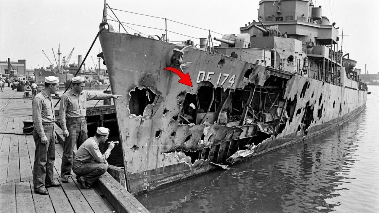 When Yamato Hit This Tiny Ship With 14-Inch Shells — Her Crew Fired 600 Rounds Point-Blank