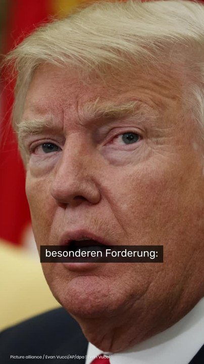 No Glomex Donald Trump: 'Habe es mehr verdient als jeder andere' – Trump fordert erneut Friedensnobelpreis