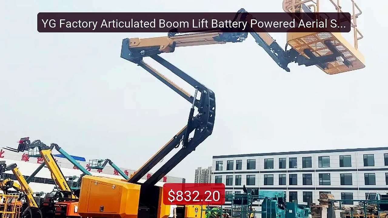 YG Factory Articulated Boom Lift Battery Powered Aerial Saf... -- Top Pick 2026 | Unbeatable Price!