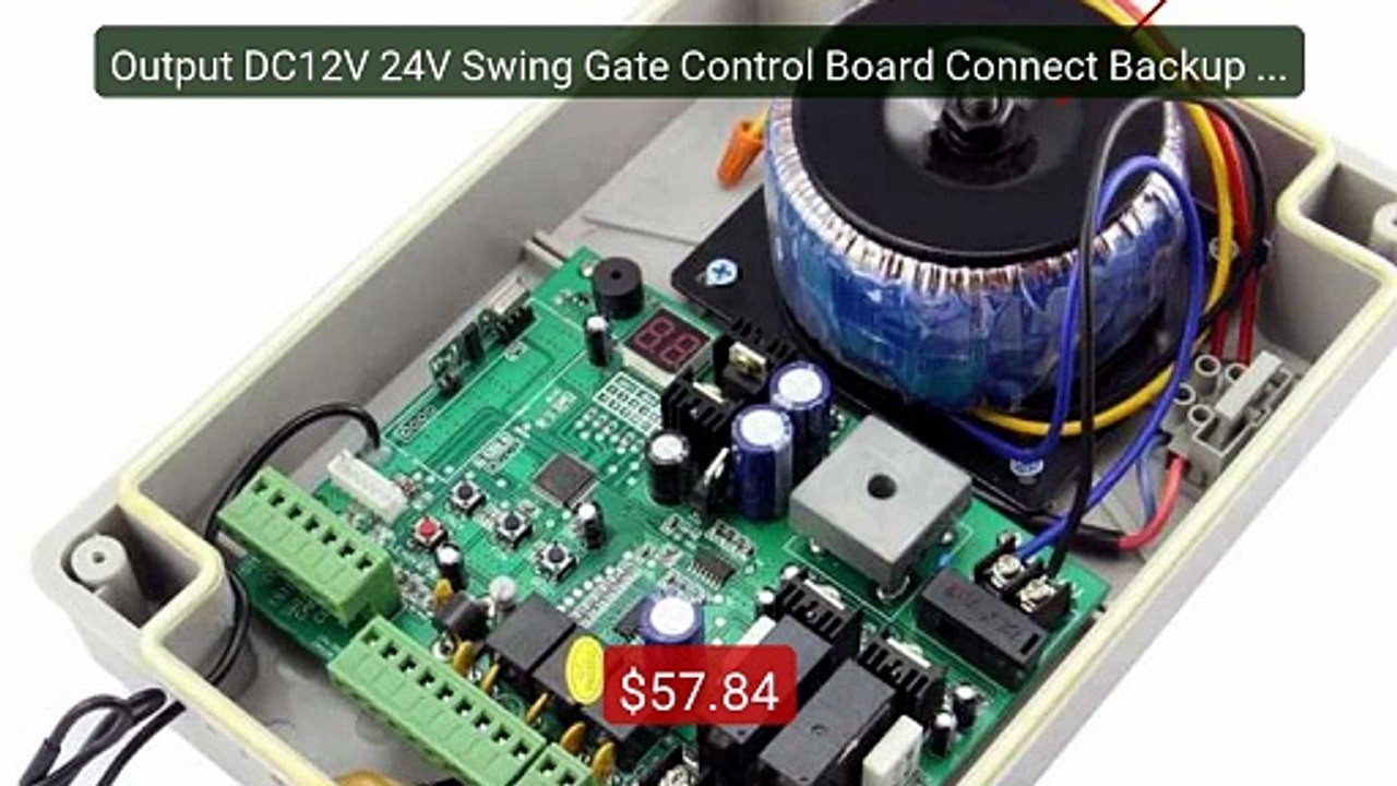 Output DC12V 24V Swing Gate Control Board Connect Backup Battery o... -- Best Deal 2026 | Shop Now!