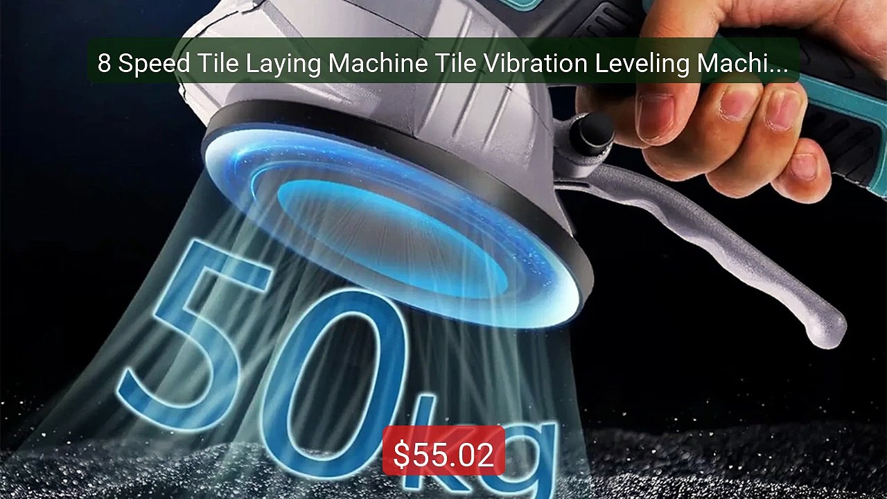 8 Speed Tile Laying Machine Tile Vibration Leveling Machine Co... -- Best Buy 2026 | Great Quality!