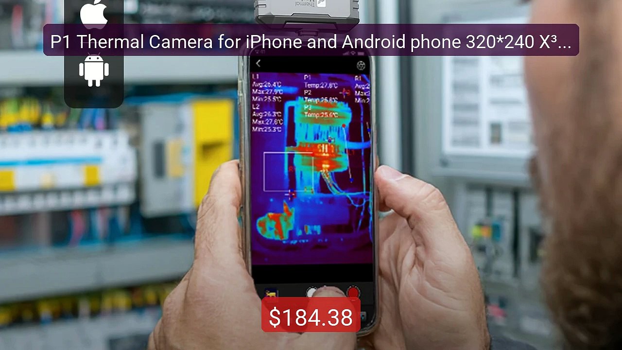 P1 Thermal Camera for iPhone and Android phone 320*240 X³IR Re... -- Best Buy 2026 | Great Quality!
