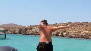 Το βίντεο του Γιώργου ΛΙάγκα με τον γιο του, Γιάννη, από τις διακοπές του