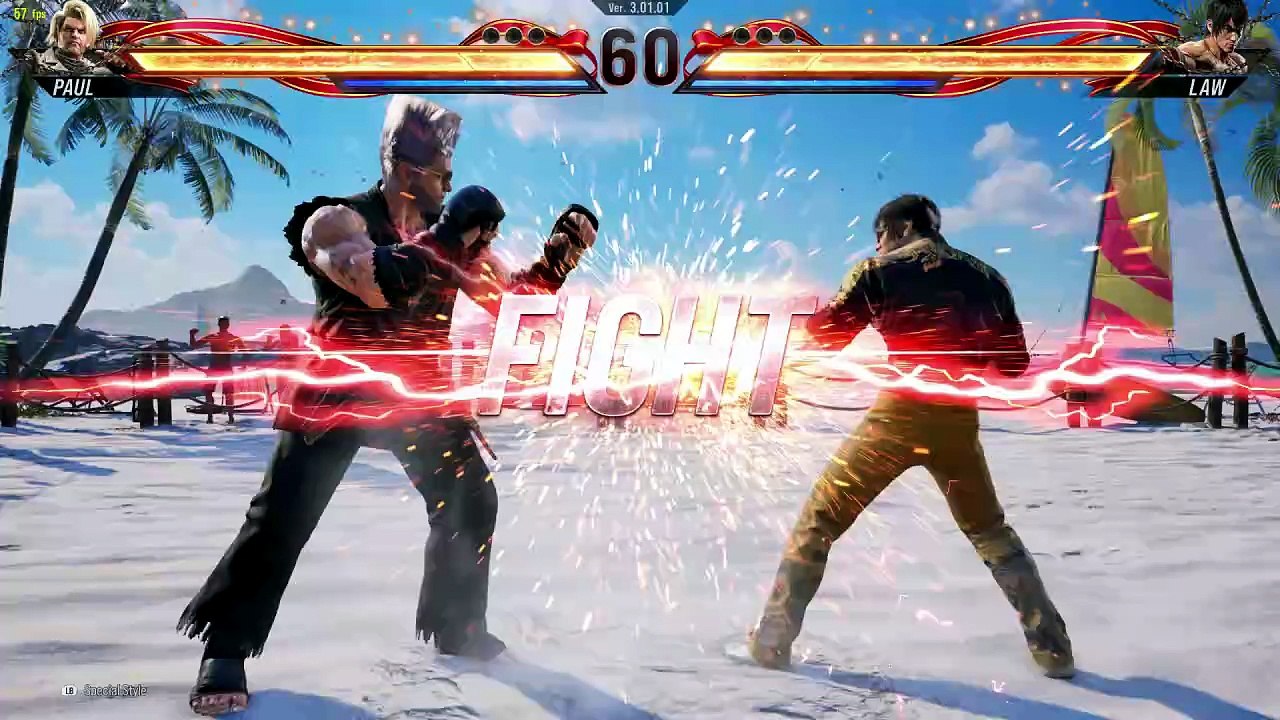 TEKKEN 8 Paul vs Law Battle Ultra Hard