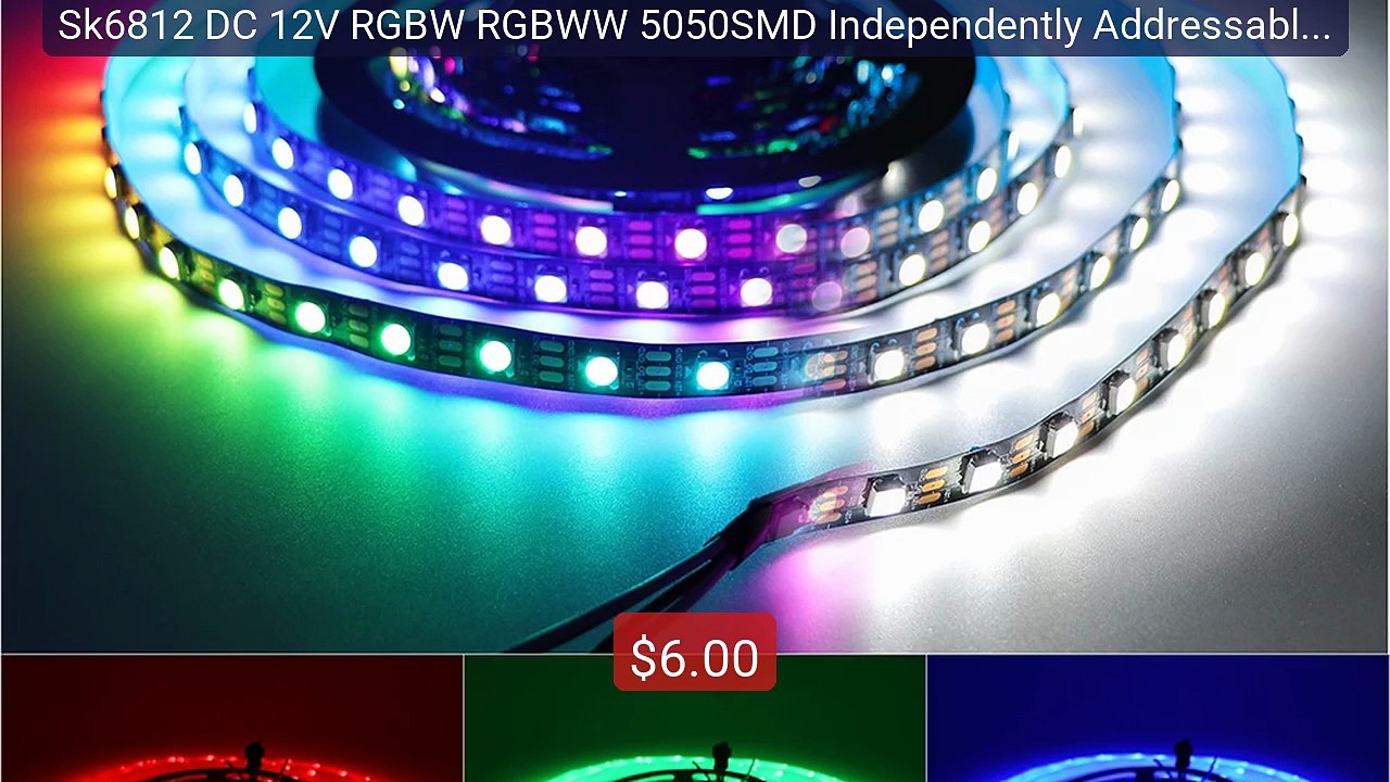 Sk6812 DC 12V RGBW RGBWW 5050SMD Independently Addressable 30... -- Amazing Value 2026 | Must Have!