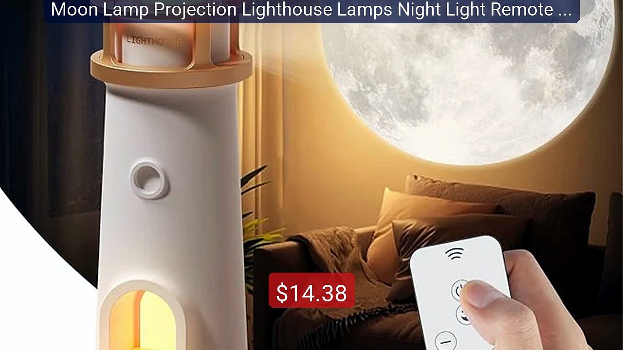 Moon Lamp Projection Lighthouse Lamps Night Light Remote Co... -- Top Pick 2026 | Unbeatable Price!