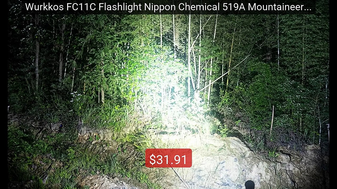 Wurkkos FC11C Flashlight Nippon Chemical 519A Mountaineering E... -- Hot Deal 2026 | Limited Offer!