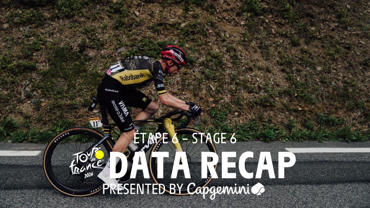 Data Recap presented by Capgemini - Stage 6 - Tour de France 2026
